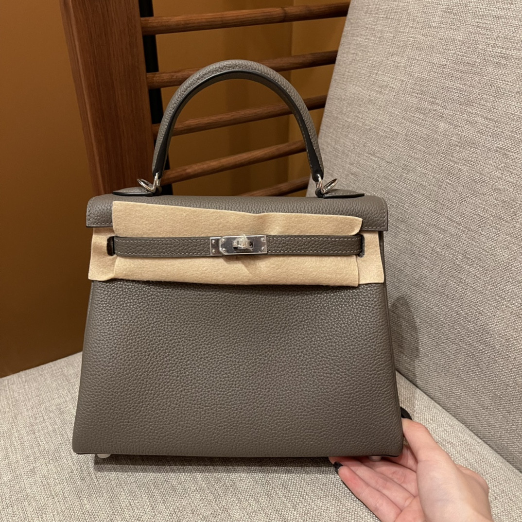 H**mes kelly 25cm all handmade togo leather