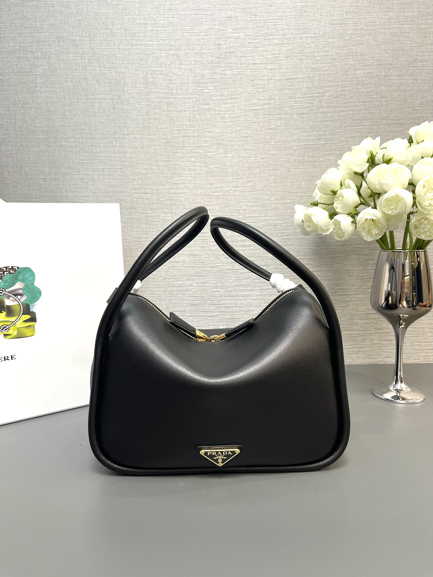 Pra*a darling leather handbag