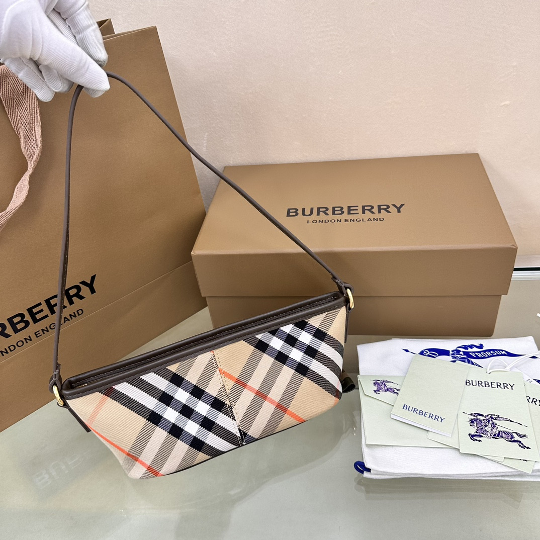 B**rry check mini bag-20*10*9cm