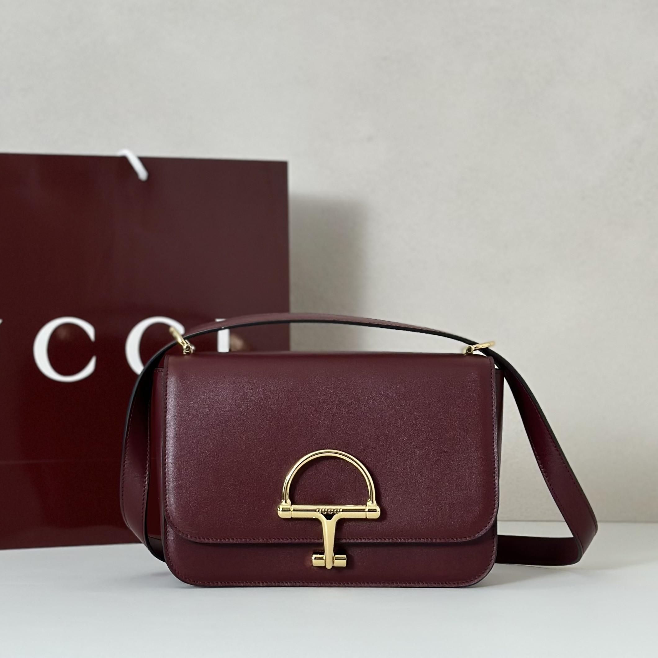 G*u*i siena small shoulder bag - 22.5*14*8cm