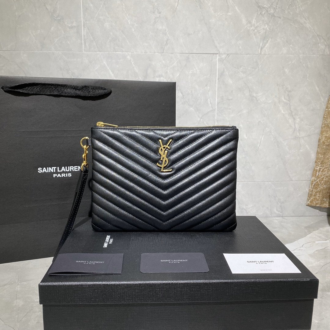 Y*L monogram clutch