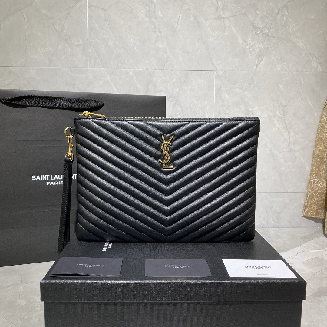 Y*L monogram clutch