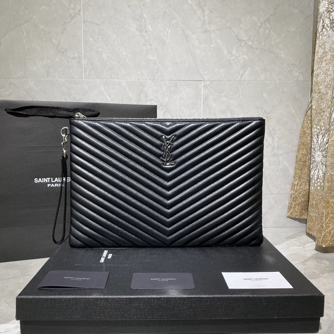 Y*L monogram clutch